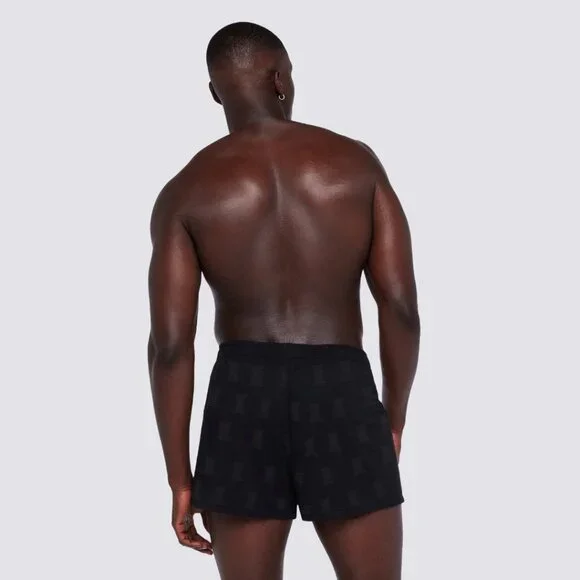 💙NWT Savage X Fenty Black Logo Boxer Shorts - Picture 2 of 6